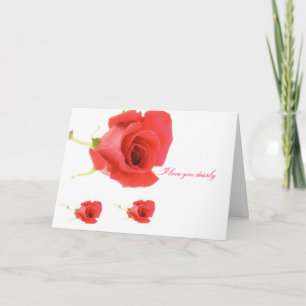 I love you greeting cards