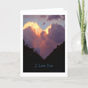 I Love You, Heart Cloud Card