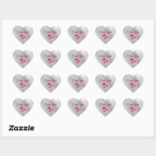 I Love You Heart Sticker