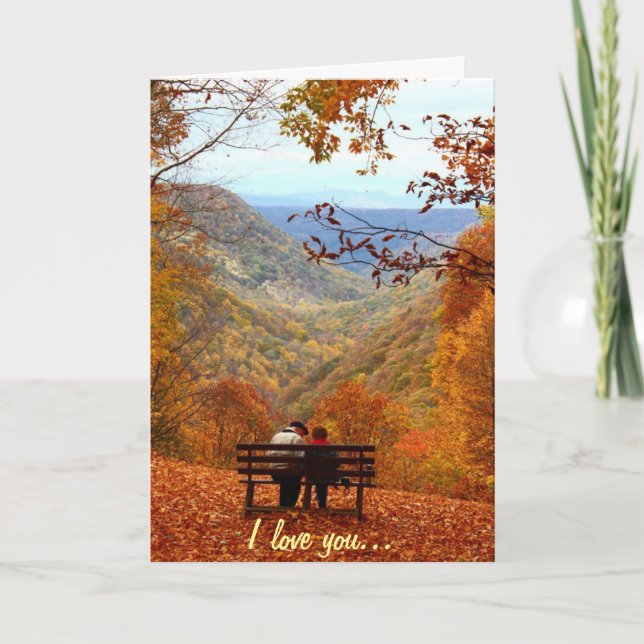 I love you holiday card (Front)