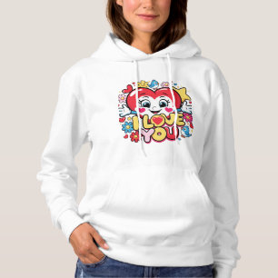I Love You  Hoodie