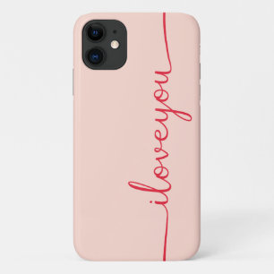 I love You in Red Case-Mate iPhone Case
