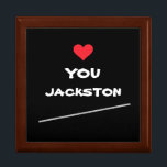 I love you JACKSTON Gift Romantic Keepsake Gift Box<br><div class="desc">I love you JACKSTON "Gift For Him" Romantic Keepsake Gift Box. I love you JACKSTON Romantic Keepsake Gift Box is part of Gift For Him Store, which offers a beautiful range of unique personalised essential must-have gift items for him. Makes a perfect gift for him. 30 Day Money Back Guarantee....</div>