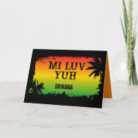 I Love You Jamaican Rasta