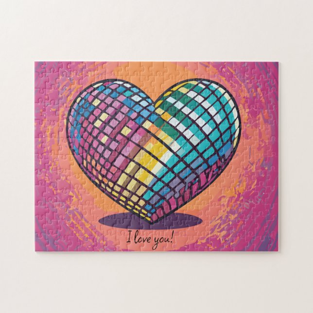 I Love You Jigsaw Puzzle (Horizontal)