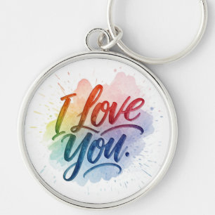 I Love You  Key Ring