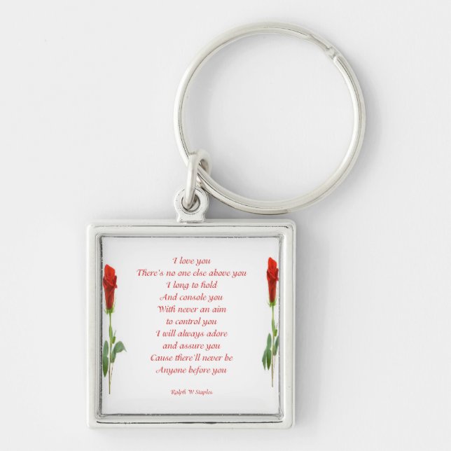 I love you key ring (Front)