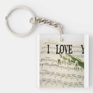 I love you key ring