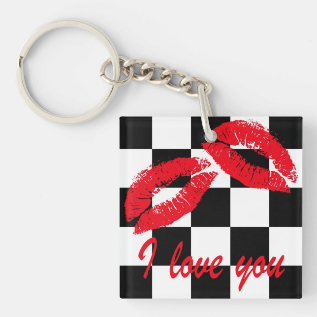 I love you key ring (Front)