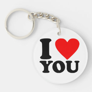 I Love You Key Ring