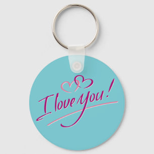 I Love You Keychain
