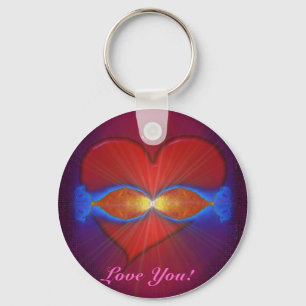 I Love You Keychain