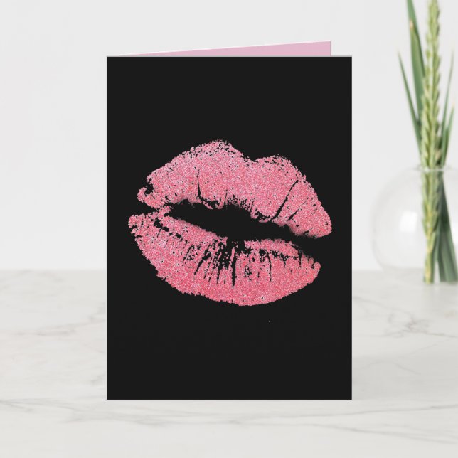 I LOVE YOU KISS FOR HIM (HUSBAND BOYFRIEND) CARDS (Front)