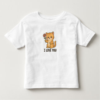 I Love You Kitten Toddler T-Shirt