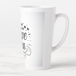 i love you latte mug