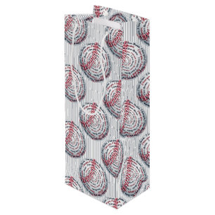 I Love you Love Boston 2-Baseball-WINE GIFT BAG