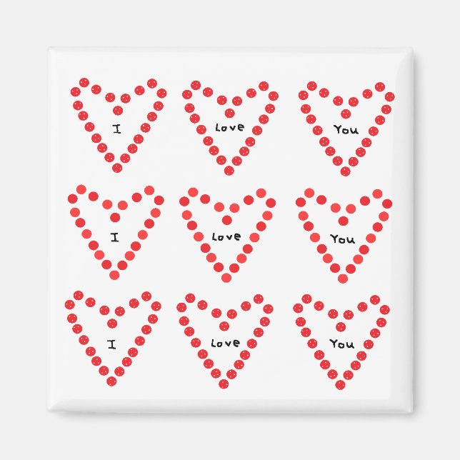 I Love You Magnet (Front)