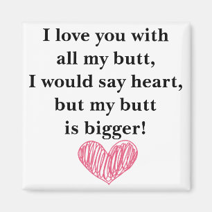 I love you magnet