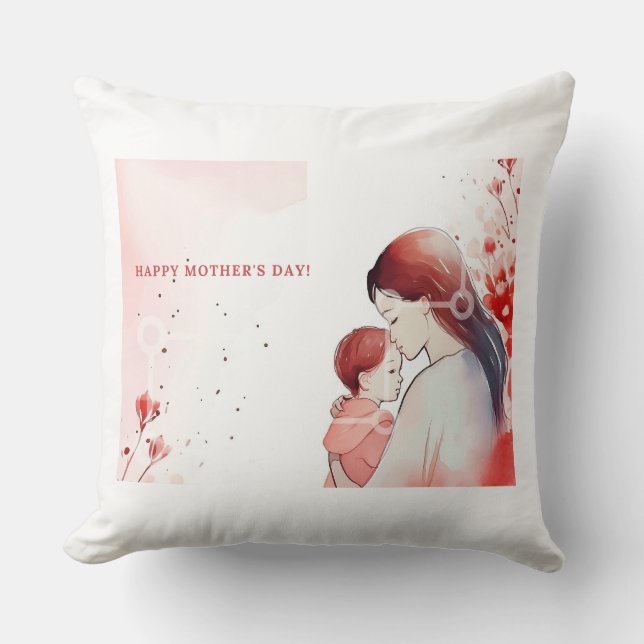 i love you mama cushion (Front)