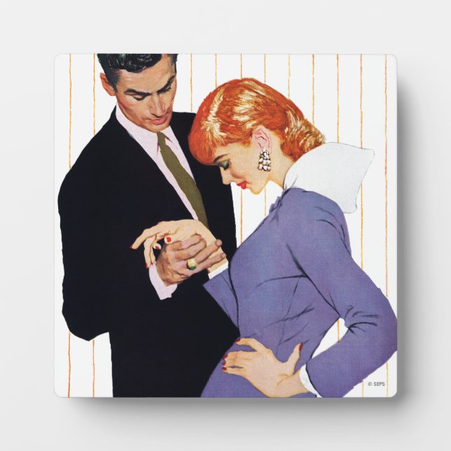 I Love You, Mama Girl Plaque (Front)