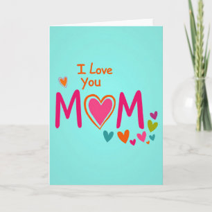 I Love You Mom Best Gift Card