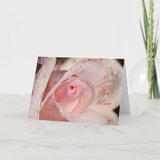 I Love You Mom Card