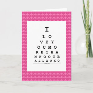 I Love You More Football  Valentine's  Day Card