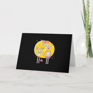 I Love You More Modern Aesthetic  Card