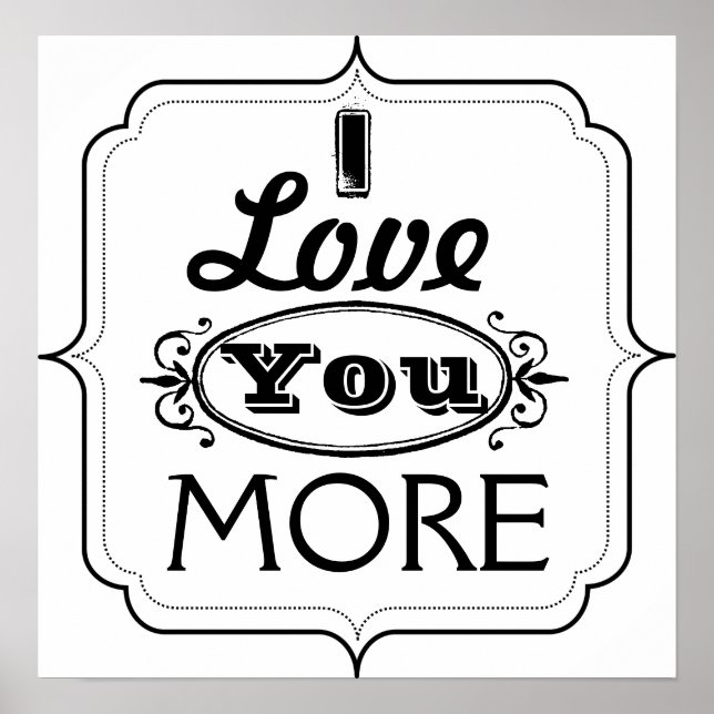 I love you more. poster (Front)