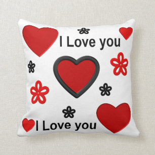 I love you ...more than any words can say. cushion