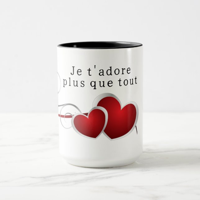 I love you more than anything mug (Center)