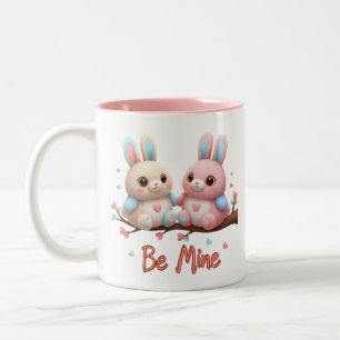 "I Love You More Than Coffee" – Funny Valentine’s Two-Tone Coffee Mug