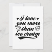 I Love You More Than Ice Cream