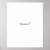 I Love You More Timeless Classic Style