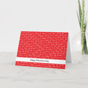 I Love You Morse Code Card