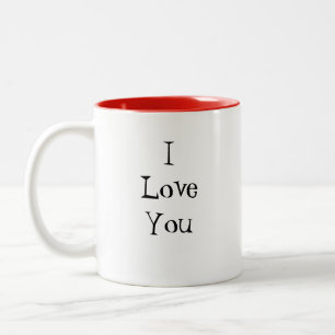 I Love You.......Most! Two-Tone Coffee Mug