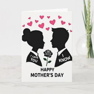 I Love You Mother Happy Day Card