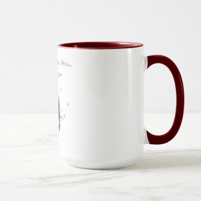 I love you mucho assui mug (Right)