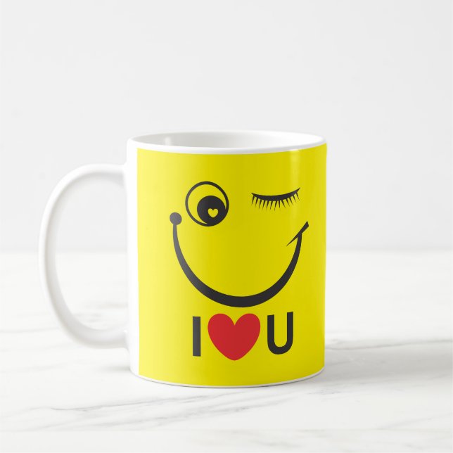 I Love You Mug (Left)