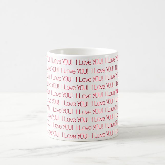 I Love YOU Mug (Center)