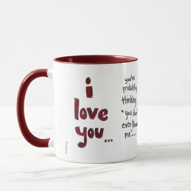 I  love you Mug (Left)