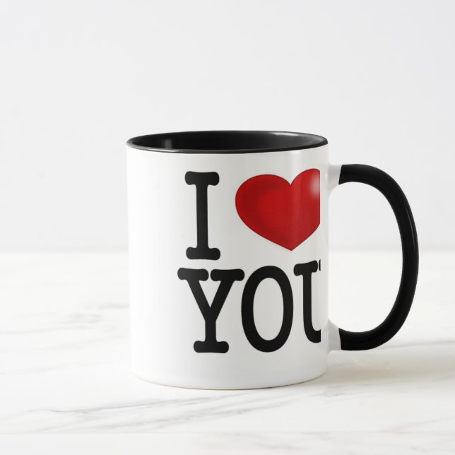 i love you mug (Right)