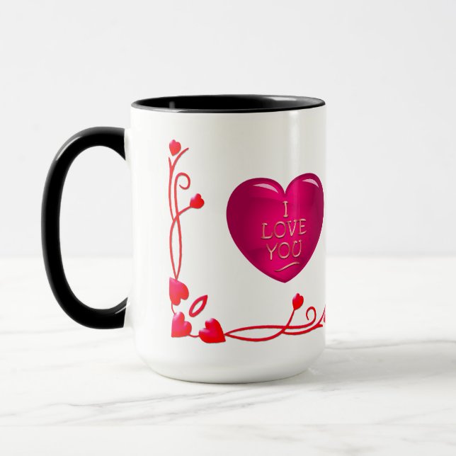I love you mug (Left)