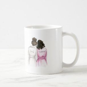I love you Mug Dk Br Bun Bride Dk Curls Bm