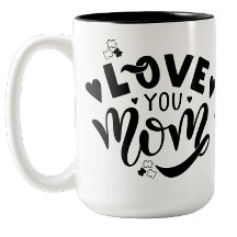 I Love You Mum Autism Awareness Coffee Mug