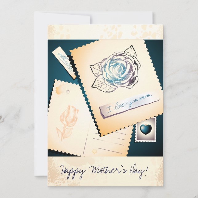 I love you mum, card (Front)
