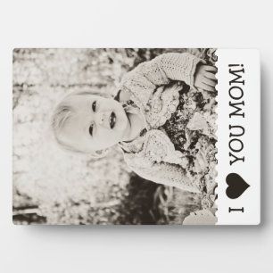 I Love You Mum Custom Plaque