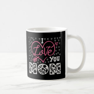 I Love You Mum Floral Heart Coffee Mug Mother’s Da