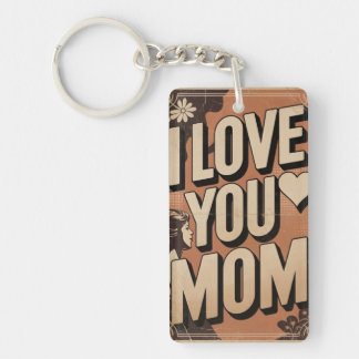 i love you mum key ring