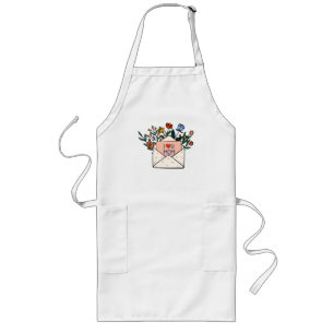 I love you mum long apron